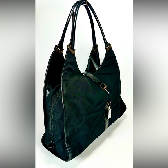 GUCCI Vintage Black Jackie O Style Shoulder Bag - Picture 3 of 14